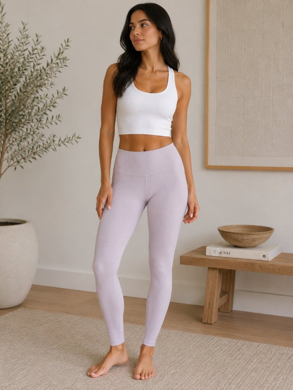 Wilo Ribbed High-Waist Leggings